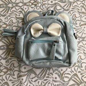 NWOT Leather Mini Backpack 🎒